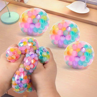  Kids Rainbow Bead Decompression Toy cashymart