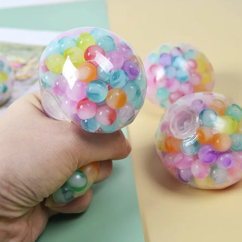  Kids Rainbow Bead Decompression Toy cashymart