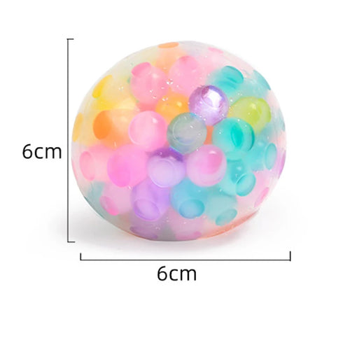  Kids Rainbow Bead Decompression Toy cashymart