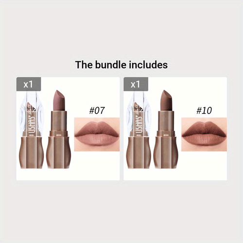  Kissable Colors: 12 Matte Long-Lasting Lipsticks cashymart
