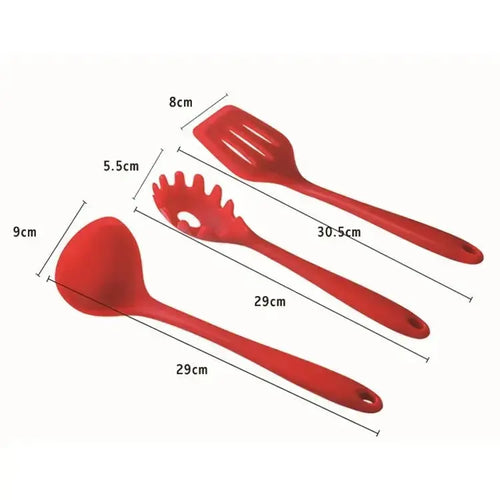  Kitchen Accessories Silicone Tool Set cashymart