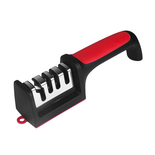  Kitchen Multi-Functional Knife Sharpener Black cashymart