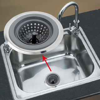  Kitchen Silicone Sink Filter Strainer cashymart