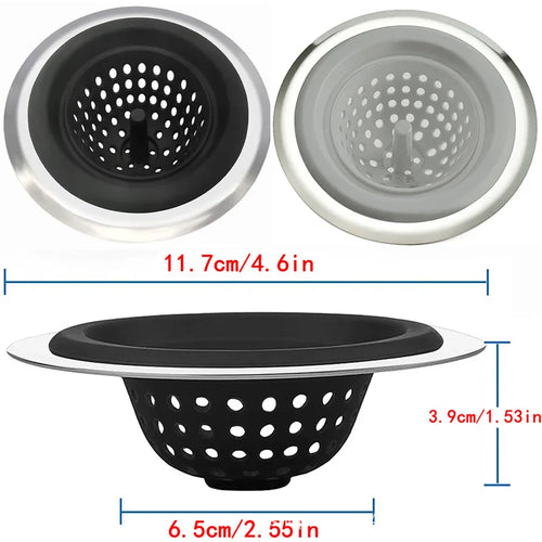  Kitchen Silicone Sink Filter Strainer cashymart