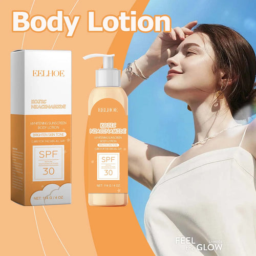  Kojic Acid Body Lotion SPF 30+ UV Protection Cream cashymart
