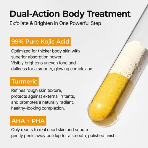  Kojic Acid Turmeric Body Scrub Spray cashymart