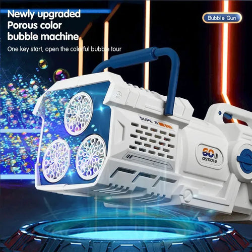  LED Bubble Rocket Gun cashymart