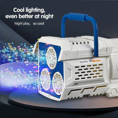  LED Bubble Rocket Gun cashymart
