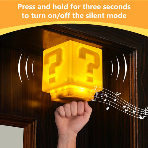  LED Question Mark Night Light with Music for Kids cashymart