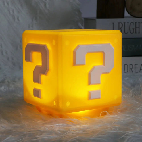  LED Question Mark Night Light with Music for Kids cashymart