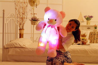  LED Teddy Bear Stuffed Animals Plush Toy cashymart