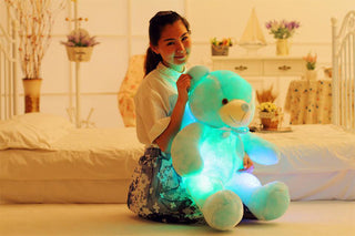  LED Teddy Bear Stuffed Animals Plush Toy cashymart