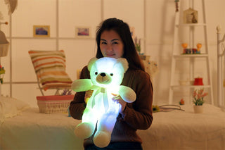  LED Teddy Bear Stuffed Animals Plush Toy cashymart