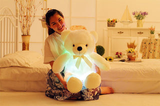  LED Teddy Bear Stuffed Animals Plush Toy cashymart