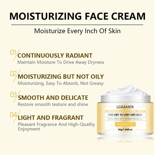 LGRAMER Hydrating Face Cream cashymart