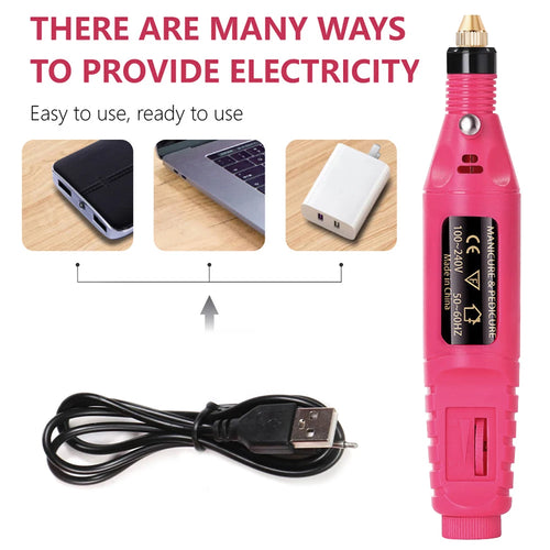  LULAA Electric Nail Drill Machine Set cashymart