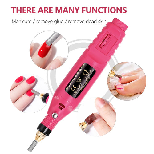  LULAA Electric Nail Drill Machine Set cashymart