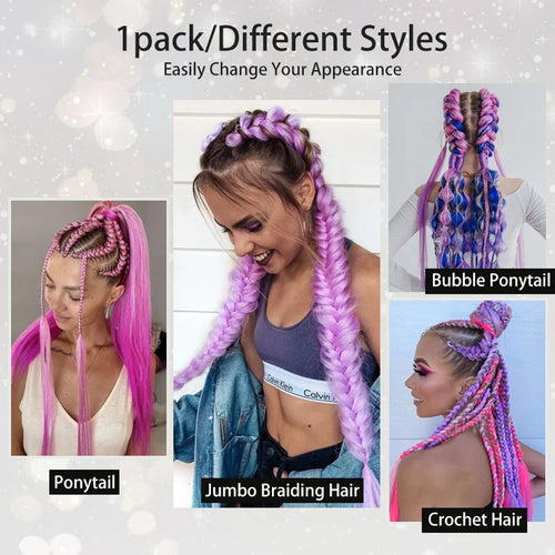  LUPU 26 Inch Ombre Ponytail Extension cashymart
