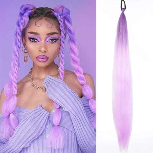  LUPU 26 Inch Ombre Ponytail Extension cashymart