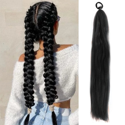  LUPU 26 Inch Ombre Ponytail Extension cashymart