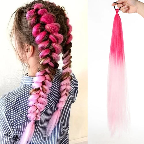  LUPU 26 Inch Ombre Ponytail Extension cashymart