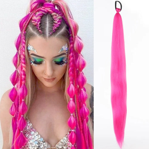  LUPU 26 Inch Ombre Ponytail Extension cashymart