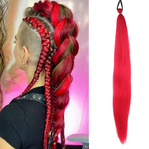  LUPU 26 Inch Ombre Ponytail Extension cashymart