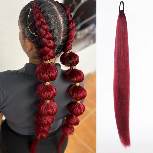  LUPU 26 Inch Ombre Ponytail Extension cashymart