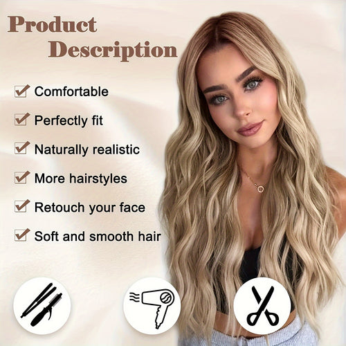  Ladies' Luxe Loose Wave Wig cashymart