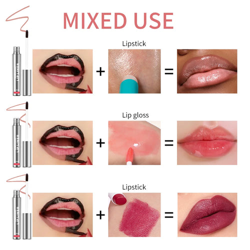  Lakerain Lip Liner Set Matte Finish cashymart