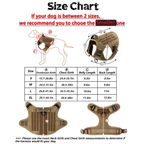  Large Dog Harness And Leash Set For Training cashymart