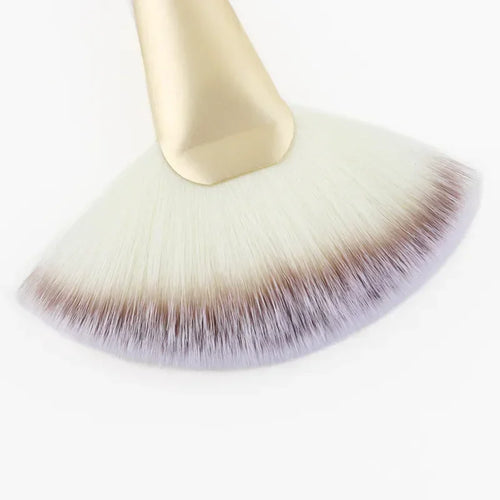  Large Flat Highlight Blush Fan Makeup Brush cashymart