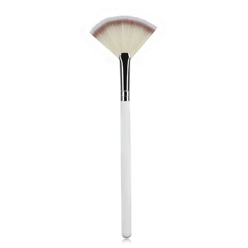  Large Flat Highlight Blush Fan Makeup Brush cashymart