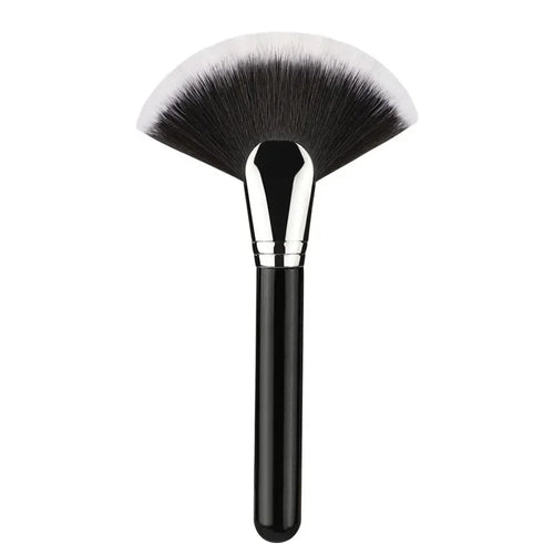  Large Flat Highlight Blush Fan Makeup Brush cashymart
