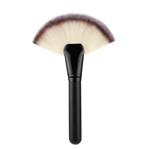  Large Flat Highlight Blush Fan Makeup Brush cashymart
