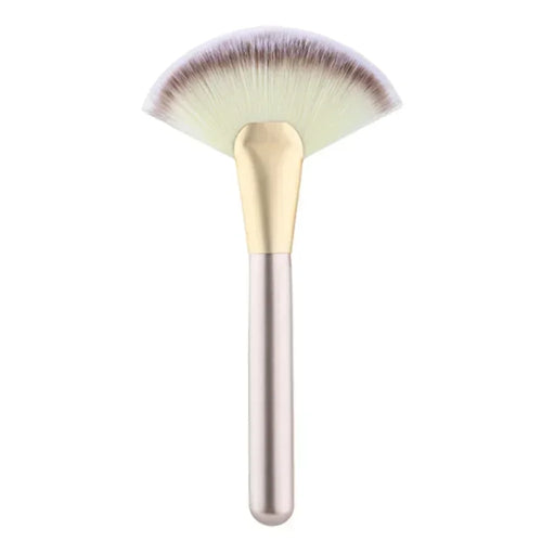  Large Flat Highlight Blush Fan Makeup Brush cashymart