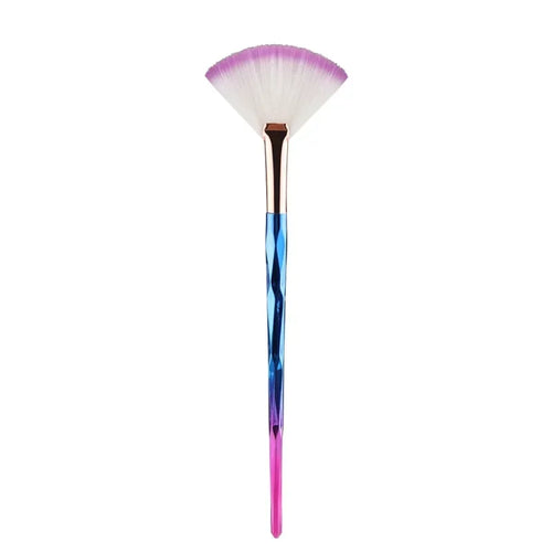  Large Flat Highlight Blush Fan Makeup Brush cashymart