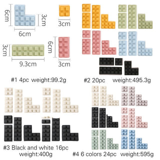  Large Silicone Building Blocks cashymart