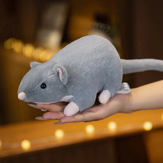  Lifelike Grey Mouse Soft Plush Toy Gift cashymart