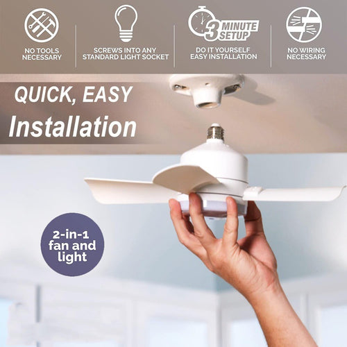  Light Socket Fan cashymart