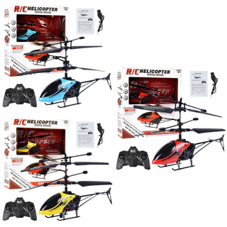  Light-Up RC Helicopter Drone cashymart