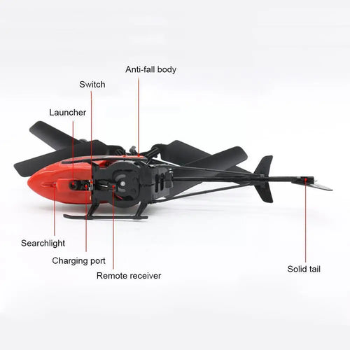 Light-Up RC Helicopter cashymart
