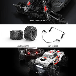  Lightning Fast MJX Hyper Go 10208 1/10 Brushless RC Drift Truck cashymart