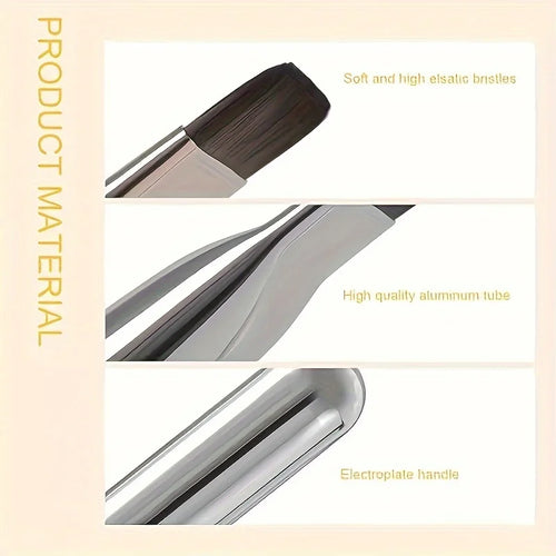  Lightweight Flat Head Brush for Foundation cashymart