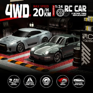 Limited Edition 1/24 4WD Drift Car - Remote Control Fun cashymart