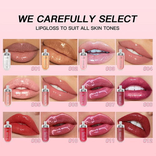  Lip Gloss Long Lasting Diamond Pearlescent cashymart