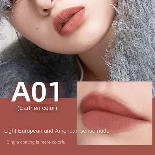  Lip Gloss Moisturizing Lip Tint Mud 6 Colors Long Lasting cashymart