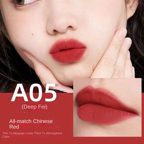  Lip Gloss Moisturizing Lip Tint Mud 6 Colors Long Lasting cashymart