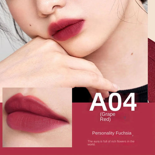  Lip Gloss Moisturizing Lip Tint Mud 6 Colors Long Lasting cashymart