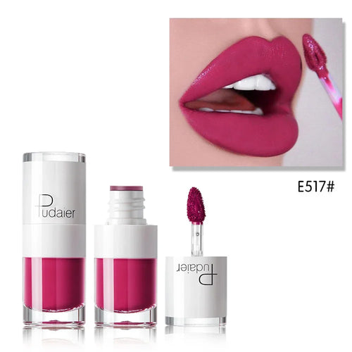  Lip Gloss Sexy Pink Liquid Lipstick Velvet Tint cashymart